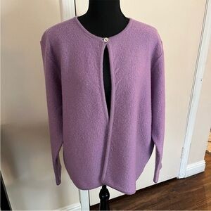 Pendleton Lavender 100% Virgin Wool Sweater size 2X